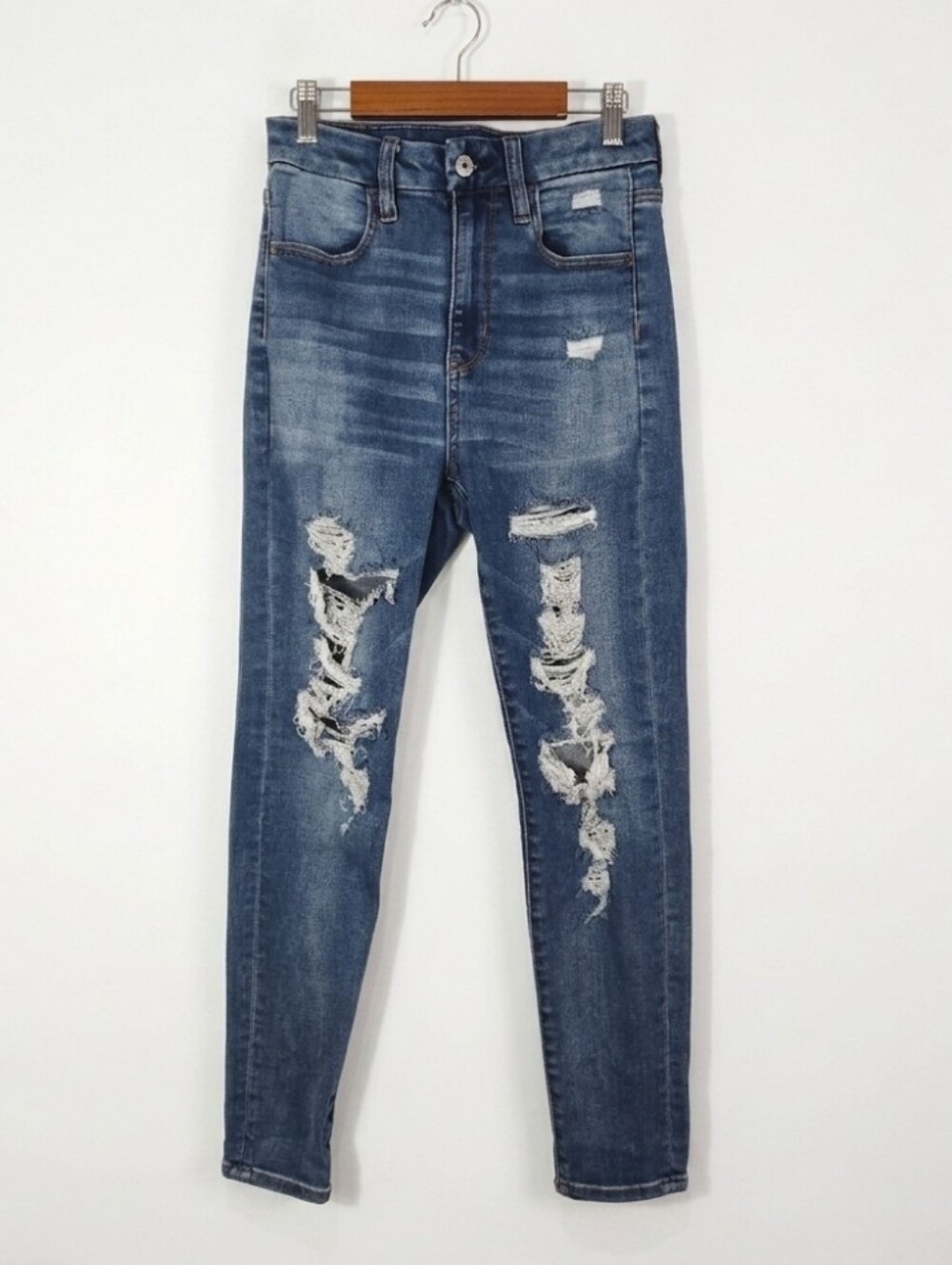 American Eagle Outfitters curvy super hi-rise jeggings
